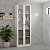 Armário Multiuso Moderno com 2 Portas de Vidro 59,8x171,5cm - Imagem 6