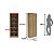 Armário Multiuso Moderno 60x171,5cm com 2 Portas e 5 Nichos - Imagem 5