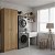 Armário Multiuso Moderno 60x171,5cm com 2 Portas e 5 Nichos - Imagem 1