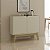 Buffet Aparador Moderno 90cm 2 Portas com Pés Madeira - Imagem 1