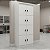 Armário Locker Guarda Volumes 60x160cm 8 Portas com Chaves - Imagem 10