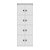 Armário Locker Guarda Volumes 60x160cm 8 Portas com Chaves - Imagem 12