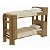 Cama Beliche com Escada Baú Superior e Armário com Prateleira - Imagem 9