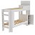 Cama Beliche com Escada Baú Superior e Armário com Prateleira - Imagem 5