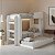 Treliche com Cama Auxiliar Escada Baú Superior e Armário - Imagem 10