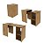 Mesa Escrivaninha Articulável com Estante 54x76,9cm - Imagem 9