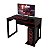 Mesa Escrivaninha Gamer com Prateleira e Espaço para CPU 105x74,5cm - Imagem 3