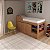Cama Infantil/Juvenil Multifuncional Moderna com Mesa 193x117,5cm - Imagem 10