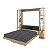 Cama Articulada de Casal 8 Prateleiras e 2 Nichos 209,9x198,5cm - Imagem 6