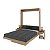 Cama Articulada Casal com Mesas de Cabeceira 209,9x198cm - Imagem 14