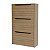 Sapateira Vertical Multiuso 3 Portas 71,1x117,2cm - Imagem 3