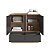 Armário Balcão de Escritório Home Office 80cm com 2 Portas e 2 Gavetas - Imagem 5