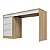 Mesa Escrivaninha Escritório/Home Office 176,5x78,5cm com 3 Gavetas - Imagem 8