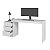 Mesa Escrivaninha Escritório/Home Office 176,5x78,5cm com 3 Gavetas - Imagem 11