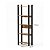 Estante para Livros Home Office/Escritório 63x178cm com 5 Prateleiras - Imagem 4