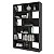 Estante Livreiro Home Office/Escritório 120x187,5cm com 12 Nichos - Imagem 2