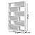 Estante Livreiro Home Office/Escritório 120x187,5cm com 12 Nichos - Imagem 8