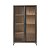Cristaleira 90x148,5cm com 2 Portas de Vidro e 3 Prateleiras - Imagem 3