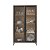 Cristaleira 90x148,5cm com 2 Portas de Vidro e 3 Prateleiras - Imagem 2