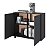 Balcão Compacto Organizador 90x76,5cm com 2 Portas e Rodízios - Imagem 3