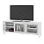 Rack p/ TV até 55'' Polegadas 136x48,5cm 3 Portas Vidro Pés Metálicos - Imagem 11