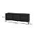 Rack p/ TV até 55'' Polegadas 136x48,5cm 3 Portas Vidro Pés Metálicos - Imagem 8