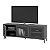 Rack p/ TV até 55'' Polegadas 136x48,5cm 3 Portas Vidro Pés Metálicos - Imagem 6