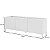 Rack para TV até 55'' Polegadas 135cm com 3 Portas e Pés Metálicos - Imagem 9