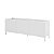 Rack para TV até 55'' Polegadas 135cm com 3 Portas e Pés Metálicos - Imagem 7
