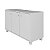 Rack para TV até 40'' Polegadas 90x53,5cm com 3 Portas e Rodízios - Imagem 4