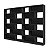 Estantes Livreiros Escritório Home Office 240x187,5cm com 24 Nichos - Imagem 2