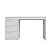 Conjunto para Escritório Home Office com Escrivaninha e Estante Livreiro - Imagem 6