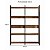 Estantes Escritório Home Office 126x178cm com 10 Prateleiras - Imagem 4