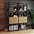 Estantes Escritório Home Office 126x178cm com 10 Prateleiras e 2 Portas - Imagem 1