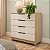 Cômoda Barcelona para Quarto em MDF 90x93cm com 4 Gavetas - Imagem 1