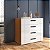 Cômoda Lisboa para Quarto 90x84cm com 4 Gavetas e 4 Pés - Imagem 5