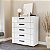 Cômoda Lisboa para Quarto 90x104cm com 5 Gavetas e 4 Pés - Imagem 16