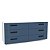 Cômoda Lisboa para Quarto 150x63cm com 6 Gavetas e 4 Pés - Imagem 20