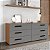 Cômoda Lisboa para Quarto 150x63cm com 6 Gavetas e 4 Pés - Imagem 4