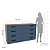 Cômoda Casal Lisboa para Quarto 150x83,5cm com 8 Gavetas e 6 Pés - Imagem 9