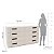 Cômoda Casal Lisboa para Quarto 150x83,5cm com 8 Gavetas e 6 Pés - Imagem 11