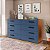 Cômoda Casal Lisboa para Quarto 150x83,5cm com 8 Gavetas e 6 Pés - Imagem 8