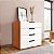 Cômoda Madri para Quarto 90x84cm com 4 Gavetas e Puxadores Embutidos - Imagem 10