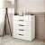 Cômoda Madri Moderna para Quarto 90x104cm com 5 Gavetas - Imagem 12