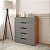 Cômoda Madri Moderna para Quarto 90x104cm com 5 Gavetas - Imagem 6