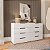 Cômoda Casal Madri Moderna para Quarto 150x84cm com 8 Gavetas - Imagem 12