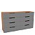 Cômoda Casal Madri Moderna para Quarto 150x84cm com 8 Gavetas - Imagem 8