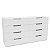 Cômoda Casal Madri Moderna para Quarto 150x84cm com 8 Gavetas - Imagem 17