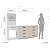Cômoda Casal e Penteadeira Valência 209x160cm 8 Gavetas com Espelho - Imagem 5