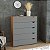 Cômoda Porto Moderna Organizadora 90x104cm com 5 Gavetas e 4 Pés - Imagem 4